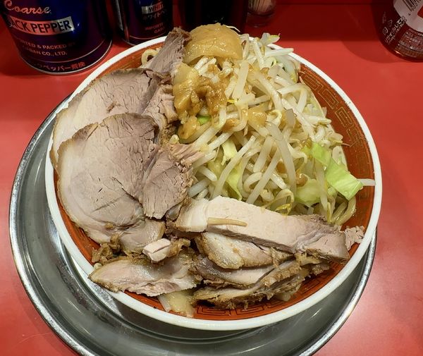 「小ラーメン豚入り+まぜそば変更」@ラーメンタロー 蒲田の陣の写真