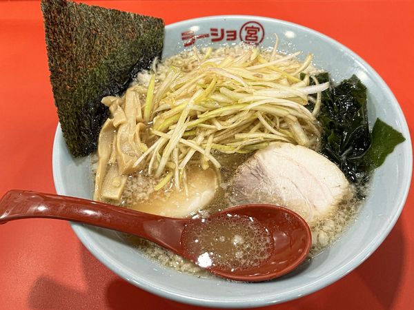 「ネギチャーシュー」@ラーショマルミヤ 世田谷松原店の写真