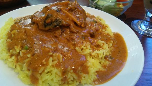 「インディアンランチ 990円」@ディップパレス 文京ガーデン店の写真