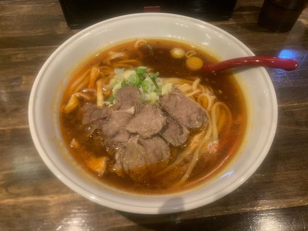「牛肉ラーメン（￥1100）」@牛魔王の写真
