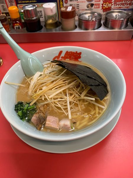 「ネギラーメン810円」@山岡家 越谷レイクタウン店の写真