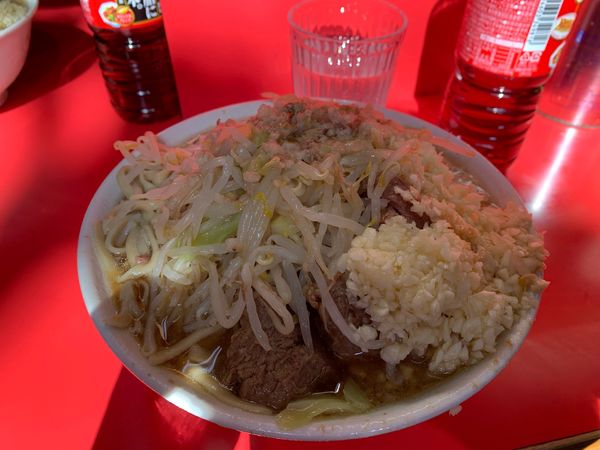 「小豚ラーメン」@ラーメン二郎 三田本店の写真