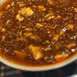 激辛麻婆豆腐スープそば