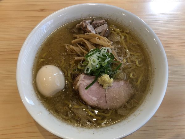 「味噌らーめん（大盛）＋煮玉子」@三ん寅の写真