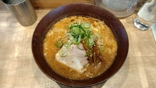 「赤味噌ラーメン_1000円」@九段下 中路の写真