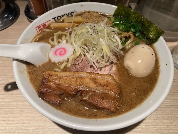 「特製ラーメン(麺量Ｌ)¥1150」@TOKYO UNDER GROUND RAMEN 頑者の写真