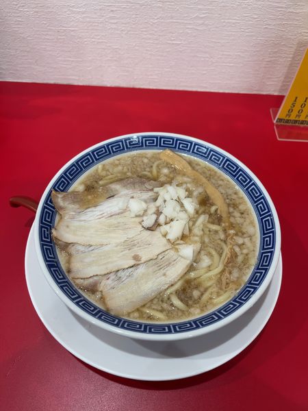 「背脂中華そば（880円）」@新潟発祥 なおじ 大阪上新庄店の写真