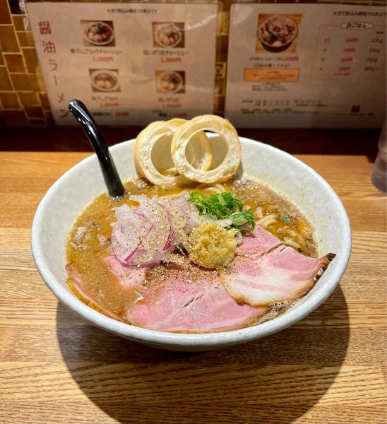 「油カス入り山椒みそらーめん（1000円）限定」@らーめん専門 和心 武庫之荘店の写真