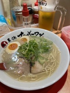 「豚骨ラーメン」@長浜ナンバーワン 博多デイトス店の写真