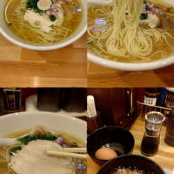 『とりそば(塩)卵かけごはんセット+大盛』