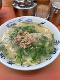「ラーメン」@元祖 長浜屋の写真