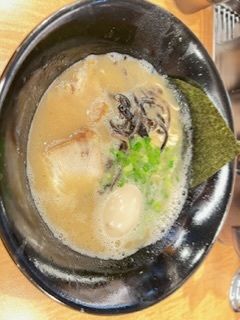 「豚骨ラーメン」@博多らーめん 一真の写真