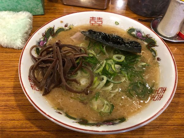「ラーメン」@中洲屋台 長浜ラーメン 初代 健太の写真