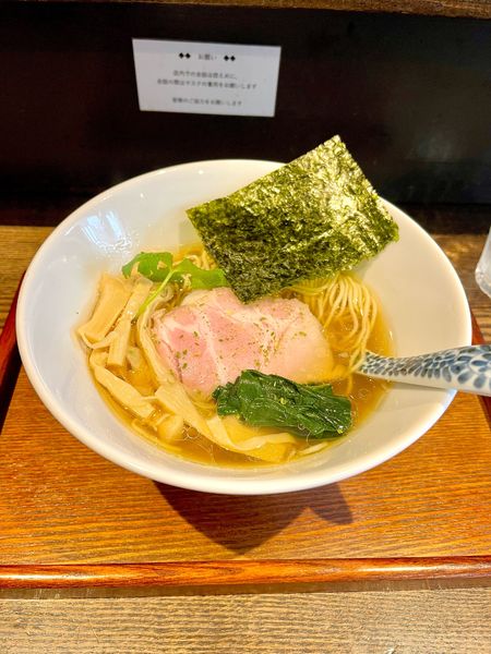 「特製山椒白醤油ramen」@メンドコロ Kinariの写真