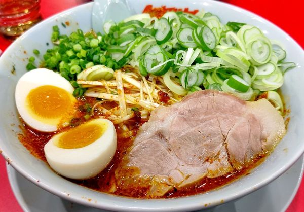 「ウルトラ激辛ラーメン」@ラーメン山岡家 八千代店の写真