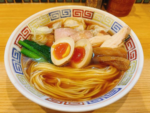 「特製中華そば」@ほっこり中華そば もつけの写真