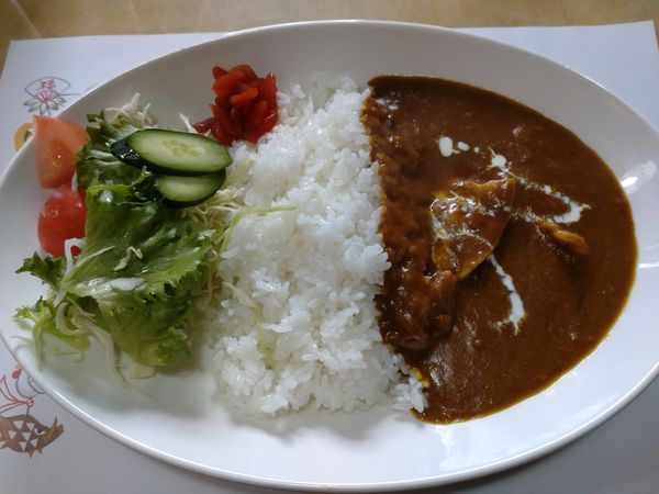 「辛口カレー　８００円」@とんがらしの写真