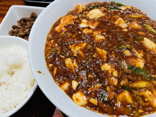 「麻婆麺 他 1,800円」@SHIBIRE-NOODLES 蝋燭屋の写真