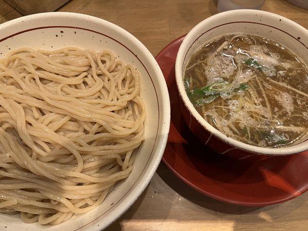 「二代目しょうゆつけ麺(中)+味玉:1100+150円」@Ramen がちんこ一家の写真
