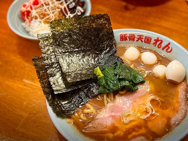 「豚骨天国 800円」@豚骨らーめん れんの写真