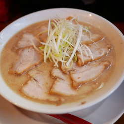 濃厚海老そば チャーシュー麺 バリカタ