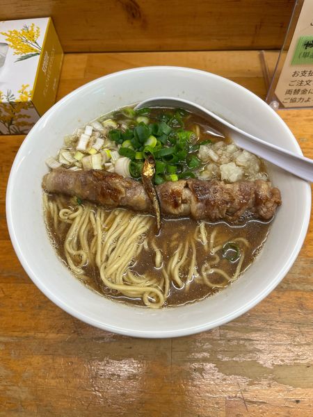 「牛と煮干しの醤油そば 850円」@間借りらぁ麺 さかいさんの写真