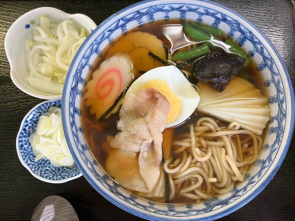 「五目そば630円」@手打ちそば いし川の写真