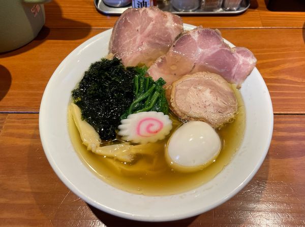 「特製塩そば」@麺屋 真心の写真