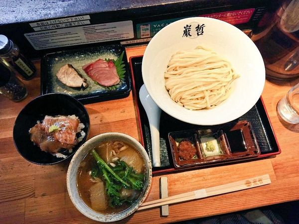 「創作つけ麺「高知県窪津産 間八」」@ラーメン 巌哲の写真