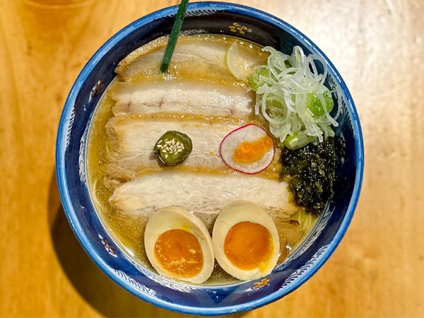 「★叉焼純粋豚そば(塩)🍜¥1,250」@なかごの写真