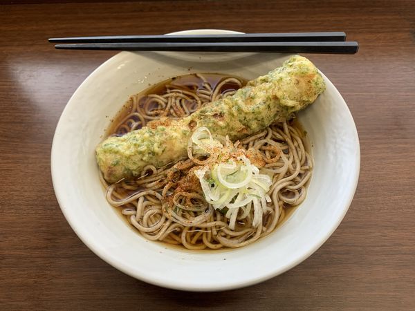 「ちくわ天そば 450円」@大江戸そば 赤羽3・4番ホーム店の写真
