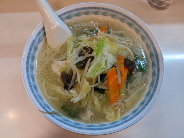 「タンメン：770円」@中華料理 宝来飯店の写真
