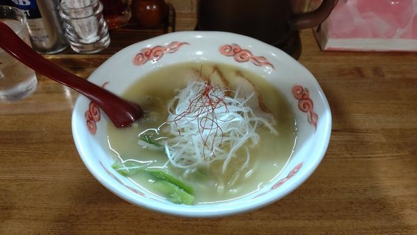「鶏白湯らーめん」@麺・酒処 ぶらりの写真