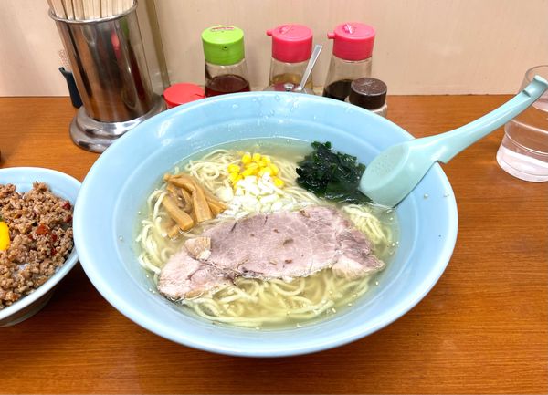 「塩ラーメン ¥850」@マリモの写真