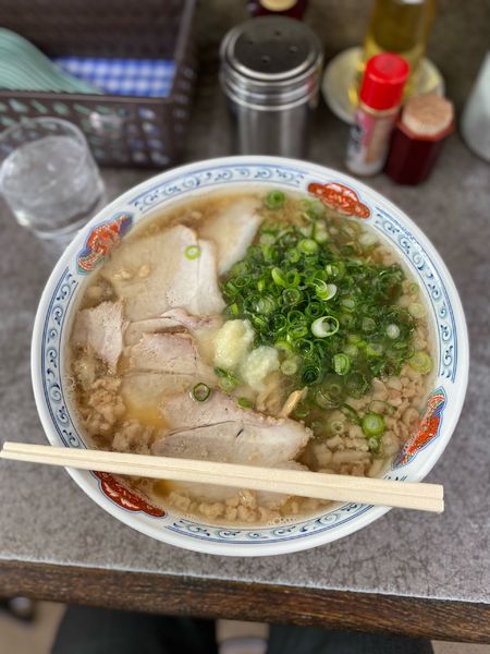 「中華そば特盛脂マシマシニンニクトッピング」@つたふじ 福山支店の写真
