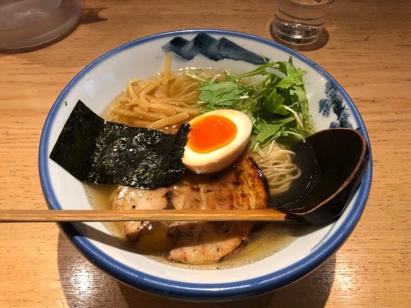 「塩らーめん(淡麗)」@AFURI 恵比寿の写真
