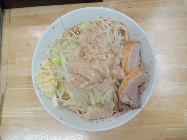 「小ブタ2枚」@ラーメン 登良治郎の写真