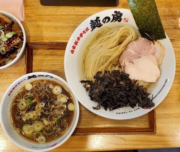 「煮干し昆布水つけ麺」@自家製中華そば 麺の虜の写真