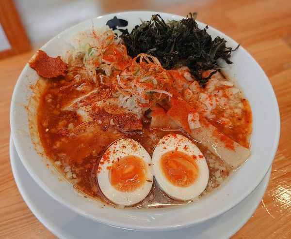 「味噌チャチャ!!ラーメン【期間限定】」@ニボチャチャ！！ラーメン あらき軒の写真