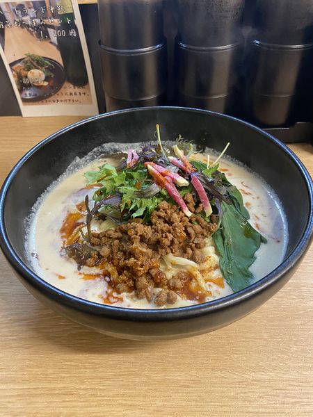 「豆乳坦々麺」@TSUKEMEN ZUPPAの写真