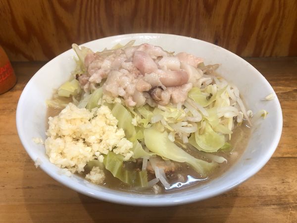 「小ラーメン（ニンニクアブラカラメ）」@ラーメン二郎 前橋千代田町店の写真