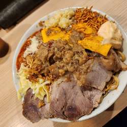 豚ラーメン大 汁無し