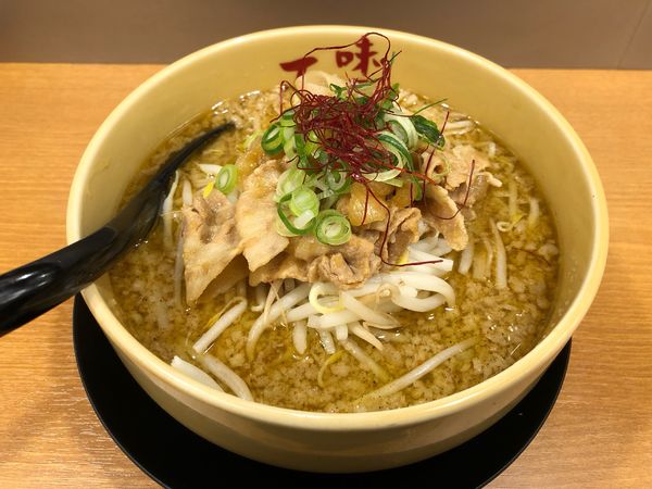 「赤みそラーメン」@味噌ラーメン 百庵 西新宿店の写真
