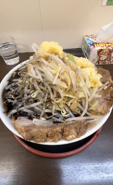 「味噌マー油ラーメンTP豚1枚」@麺屋 元の写真