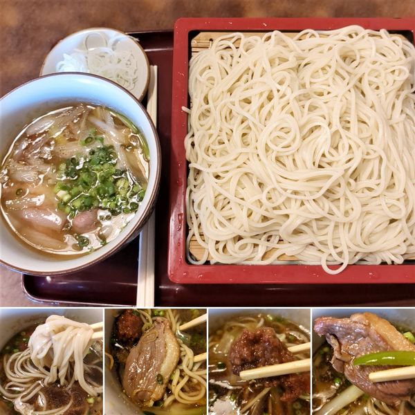 「鴨せいろ　1600円」@砂場の写真