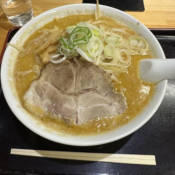 「味噌ラーメン　大盛　¥860」@北海とんこつらーめん 純輝 神栖店の写真