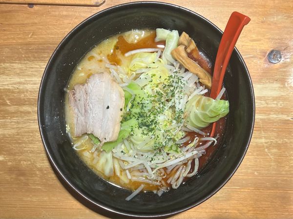 「焼きあご味噌らー麺(限定)」@焼きあご塩らー麺 たかはし 上野店の写真