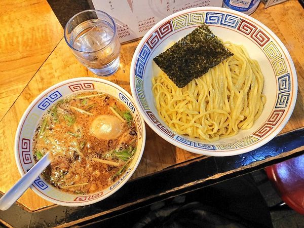 「甲殻機動みそつけ」@塩そば 桑ばらの写真