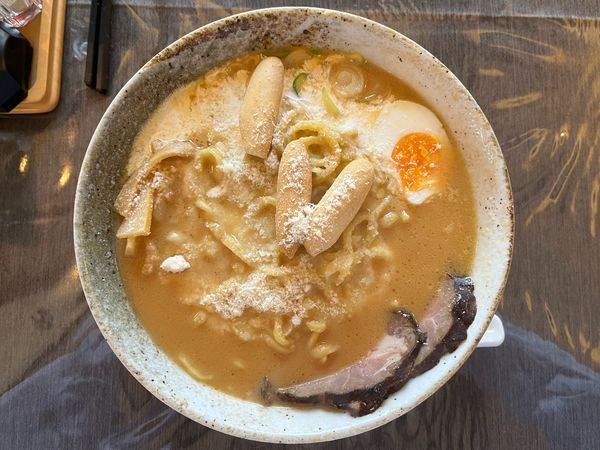 「クリーム味噌チーズ」@魚介拉麺 大勝軒の写真