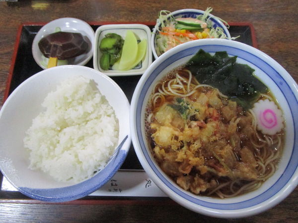 「蕎麦定食 850円」@蕎麦処 はせ川 西新井大師 本店の写真